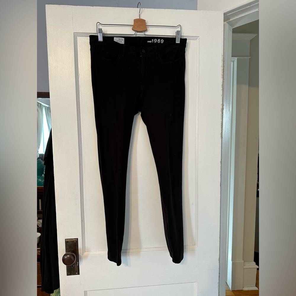 Gap 1969, Skinny legging Jean pants black , 30W,
